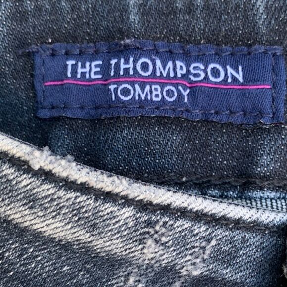 Vigoss Jagger Skinny Jeans Black Distressed Women’s Sz 28 x 27 Medium Wash - Picture 8 of 12